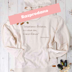 Inspiracijski hoddie "Majina sfera" + DARILO